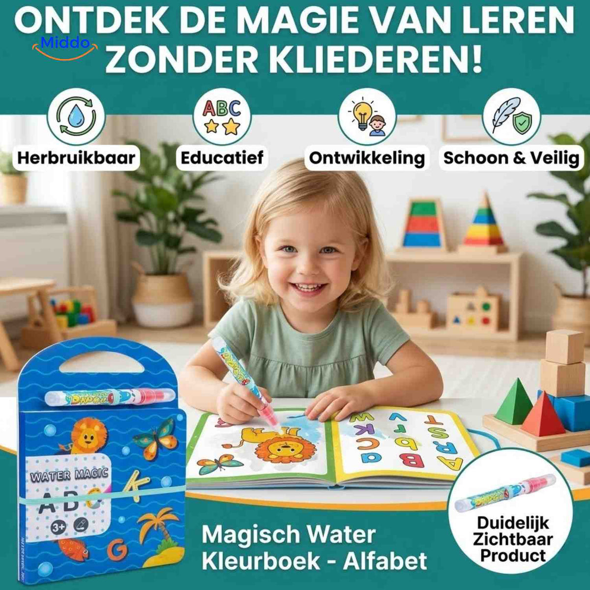 AquaDraw™ Wassermalbuch, Produktansicht 08