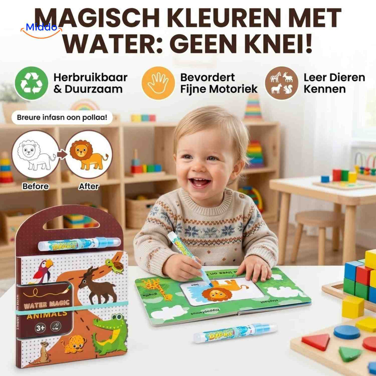 AquaDraw™ Wassermalbuch, Produktansicht 11