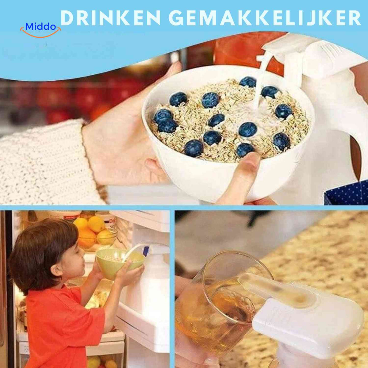 Aquapress Wasserpumpe Trinken leichter gemacht automatische Getränkepumpe