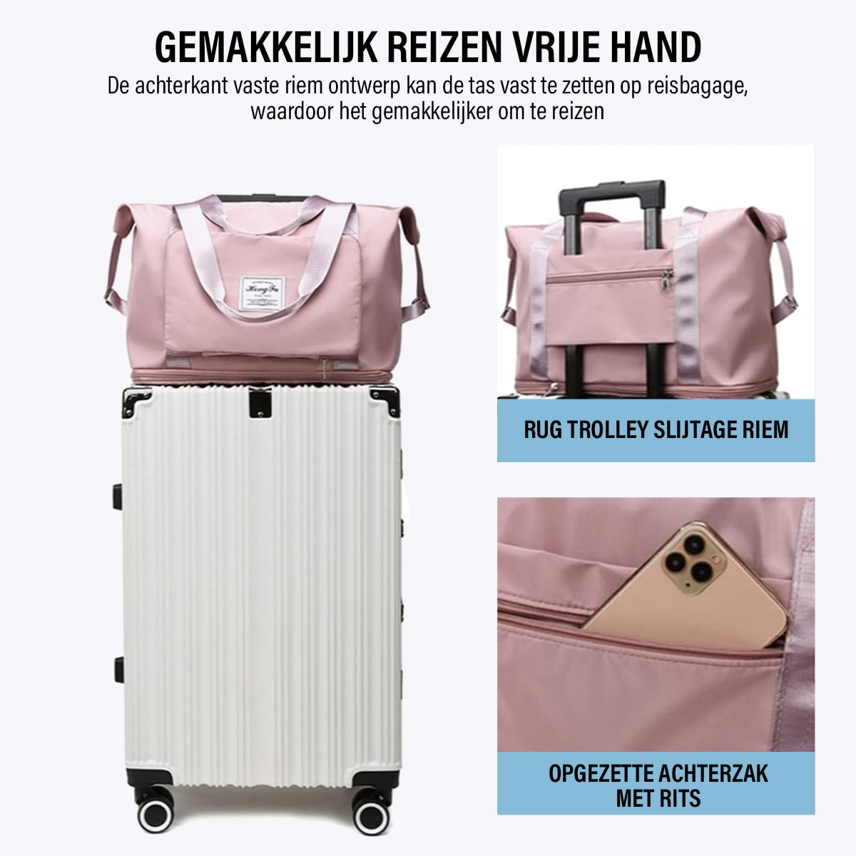 Bild von 3 Möglichkeiten der vielseitigen Beggo Reisetasche