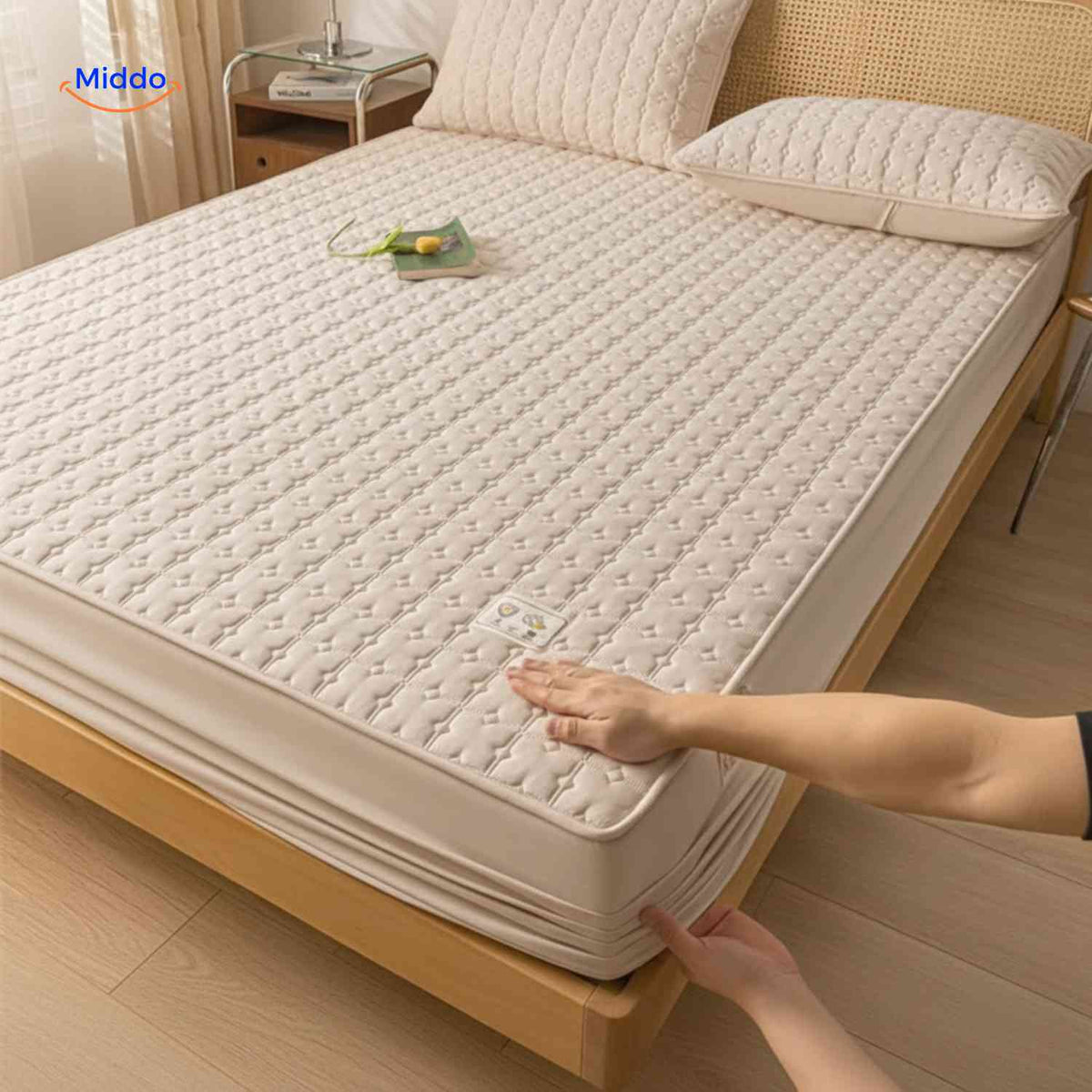 Comfortora Bettbezug wasserabweisender Matratzenschoner - www.middo.de
