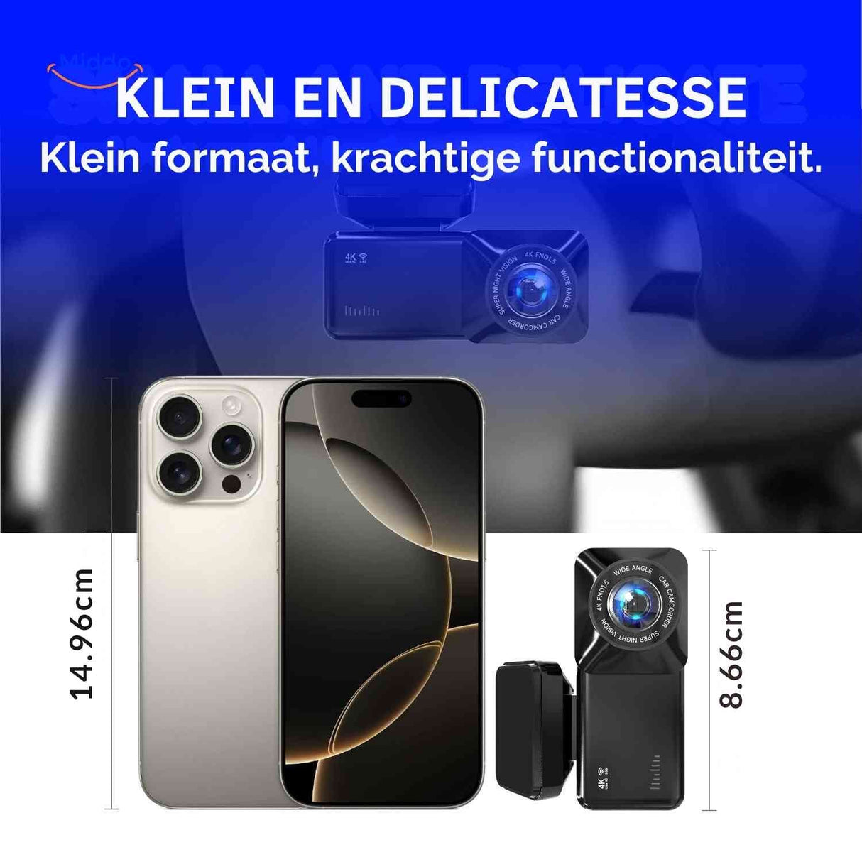 DriveGuard Dashcam kompakt Dashcam kleines Format leistungsstark