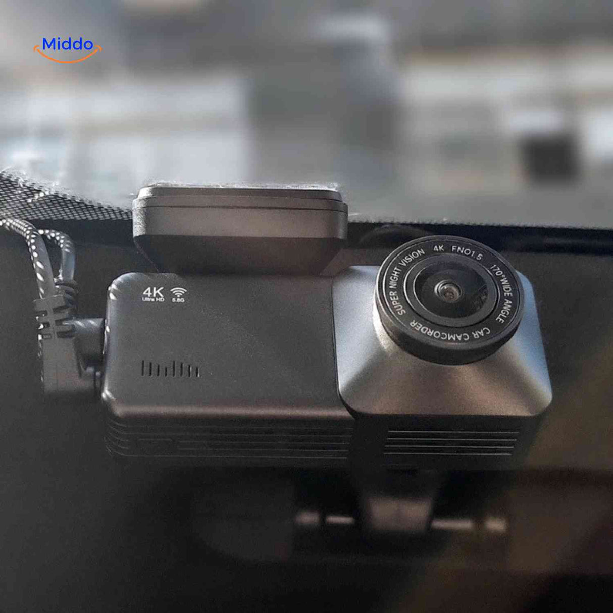 DriveGuard Dashcam Dashcam op Windschutzscheibe Live-Bild Ansicht