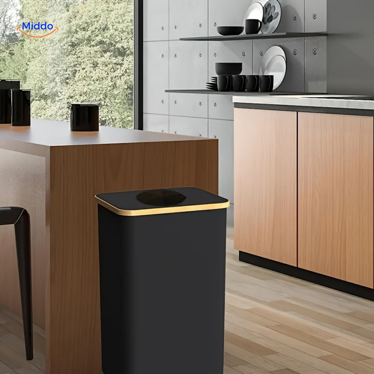 EcoBin Küchenorganizer stilvoll im modernen Interieur