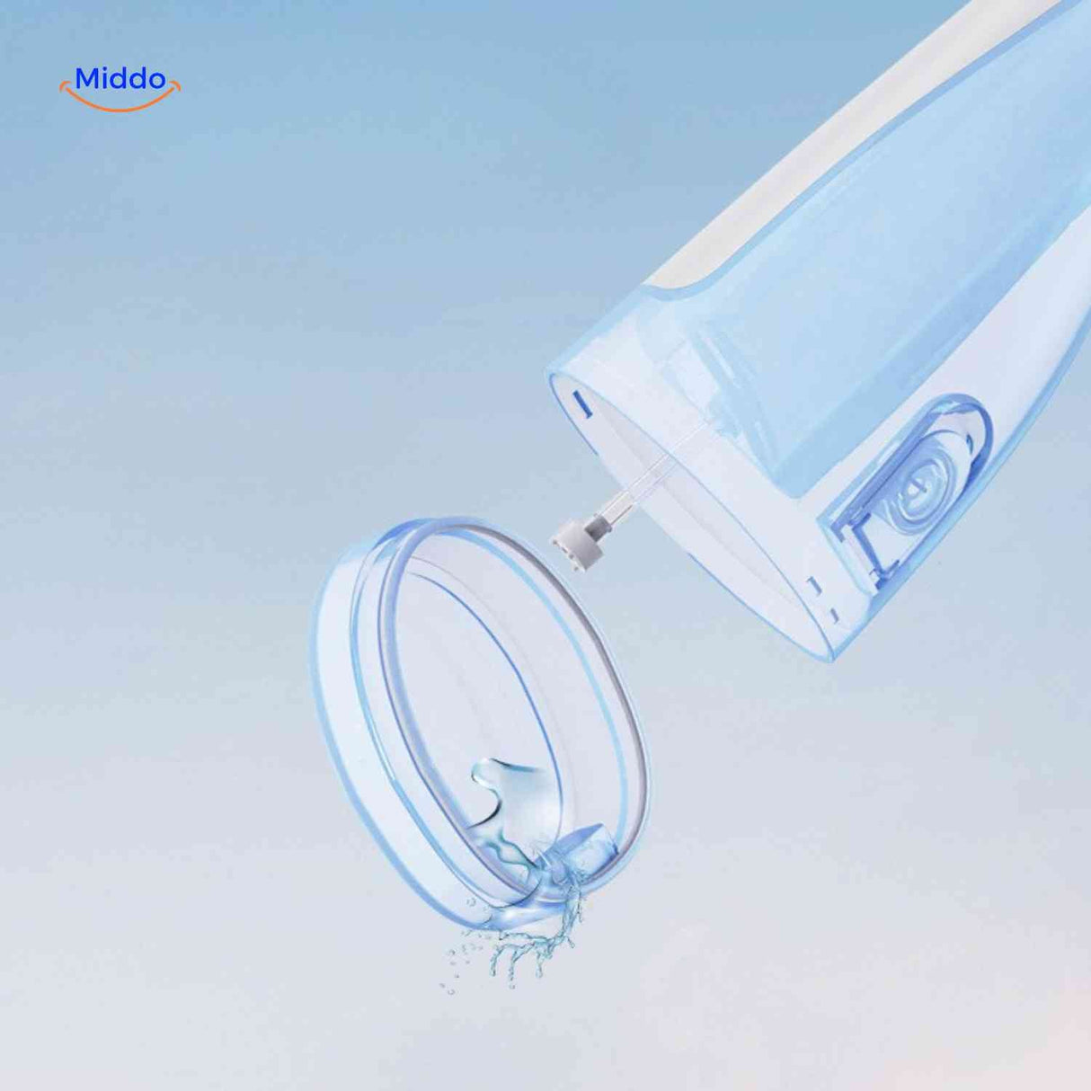 Flosso Wasserflosser Vulklenk mit Wassertropfen - www.middo.de