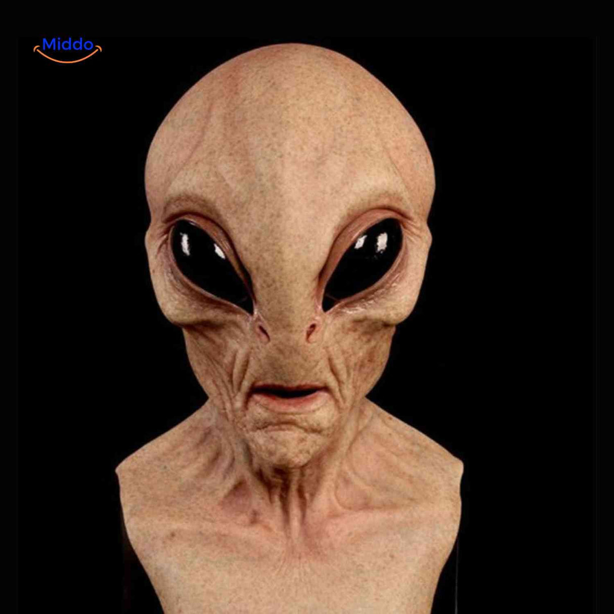 Gerontix Alien-Maske aus realistischem Latex - www.middo.de