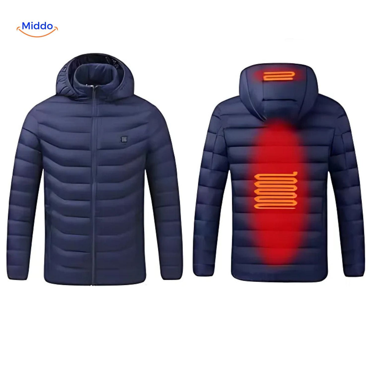 HeatWave Hoodie Slim Fit Winter Middo
