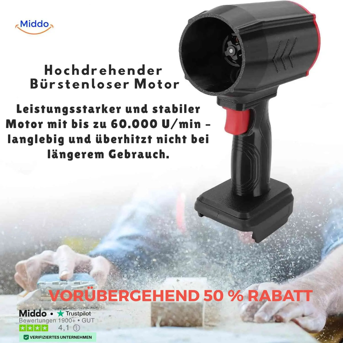Jetstorm Bläser – Ansicht 2