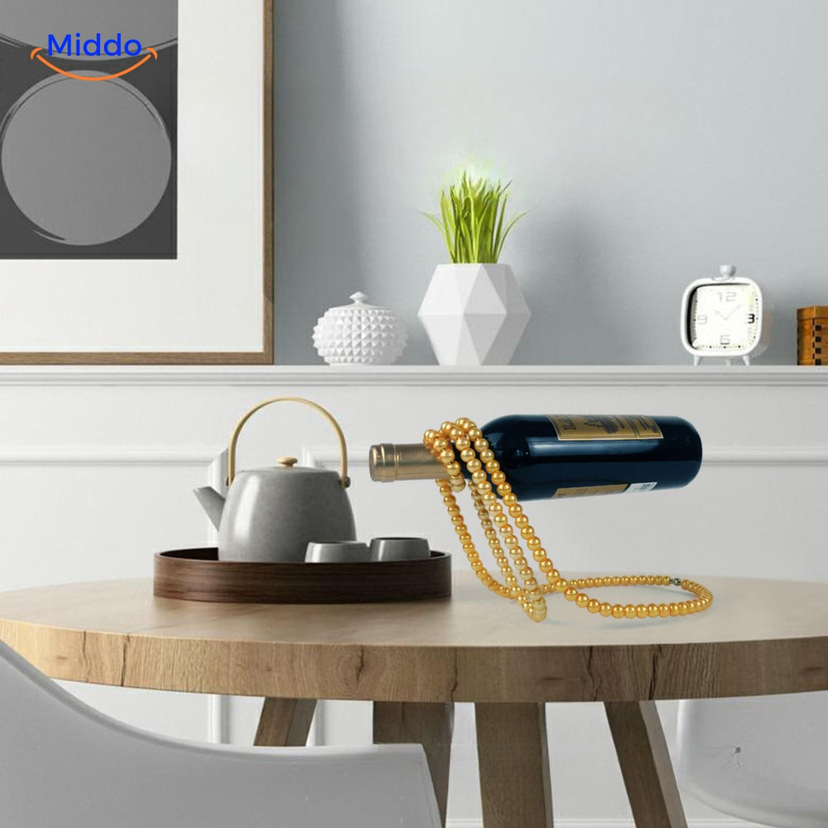 Luxura Weinregal mehrere Farben Perlen