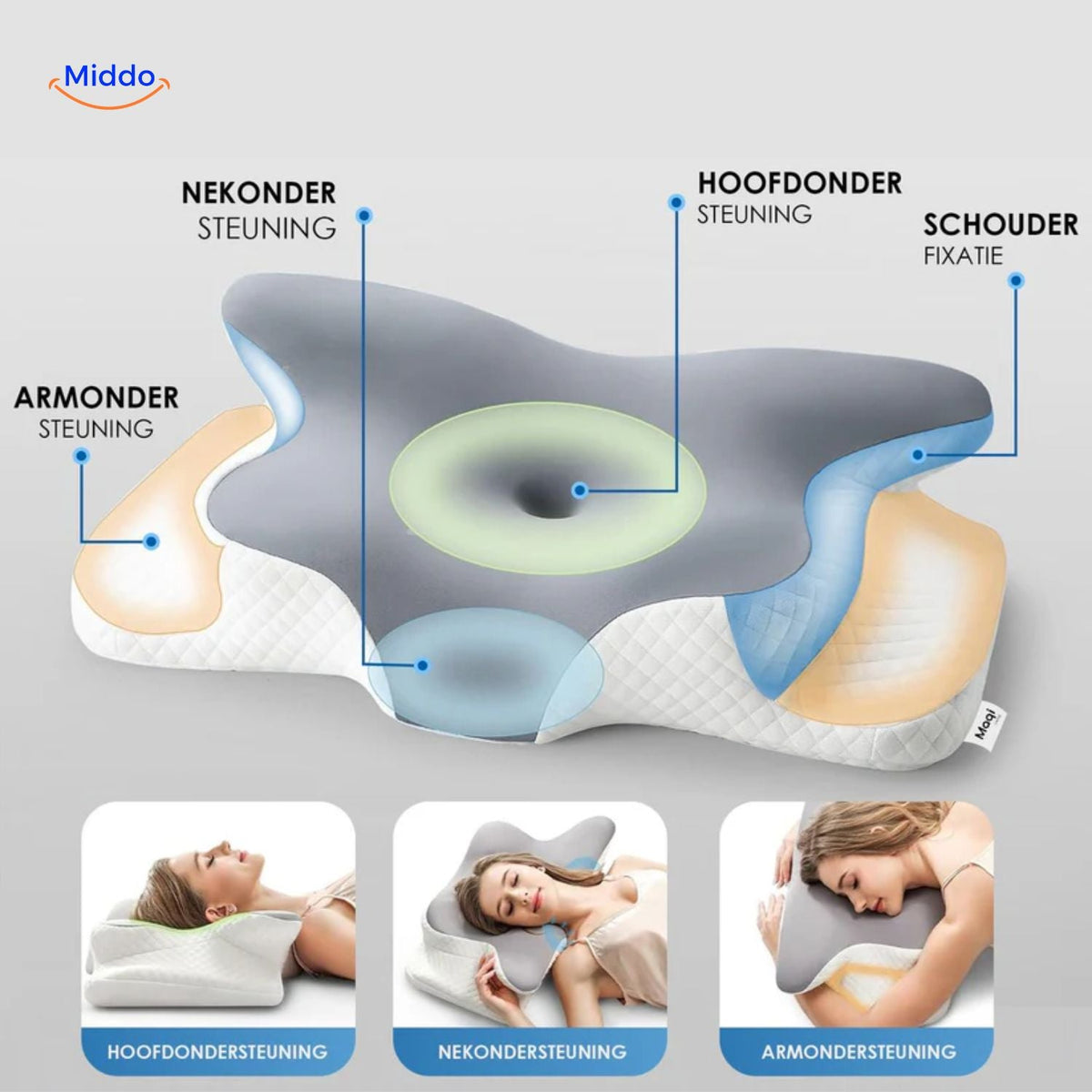 NeckRest Kissen mit Winterschutz und sanfter Haptik www.middo.de