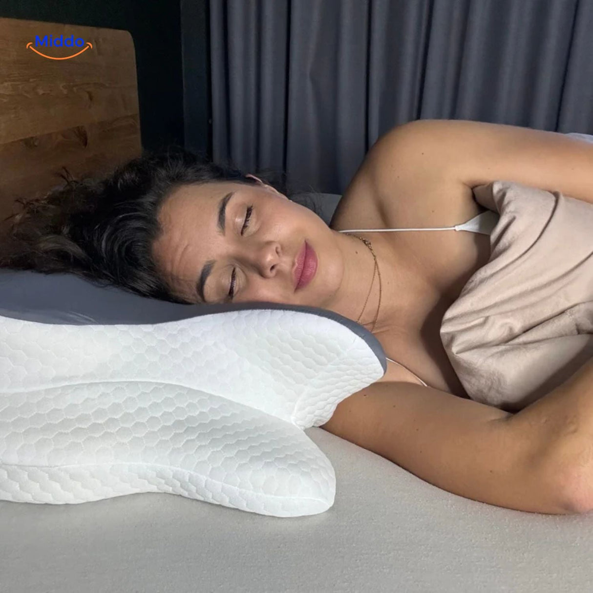 NeckRest Kissen für Frauen mit Kissen für Bauchlage