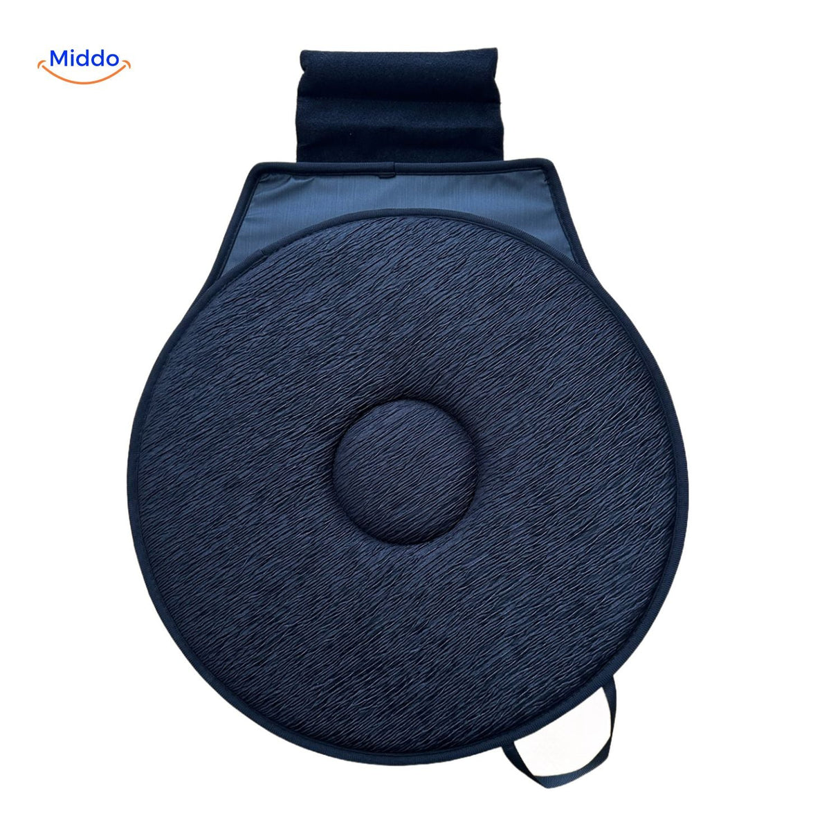 Rotacush Sitzkissen schwarz Kissen für Komfort www.middo.de