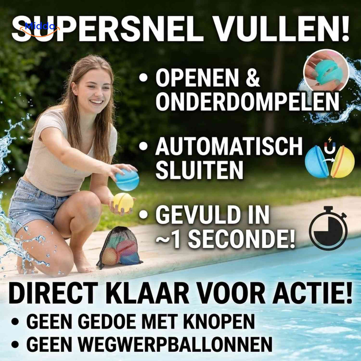 Splashora™ Wasserballons, Produktansicht 02
