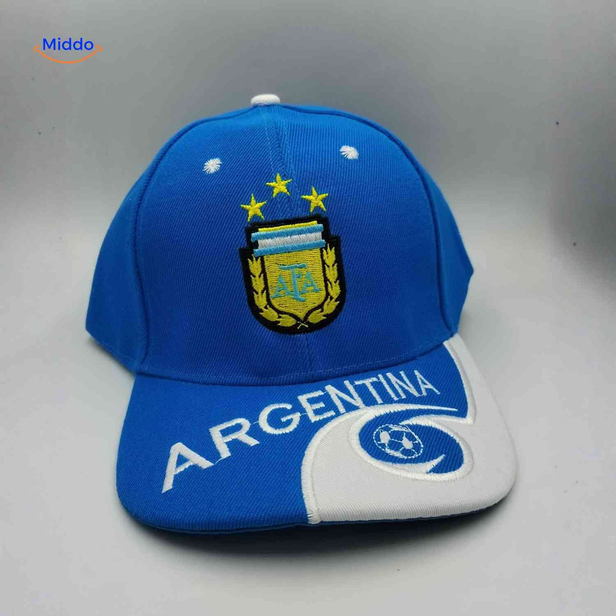 Sportiva Cap Argentinien Fußball-Cap Emblem www.middo.de