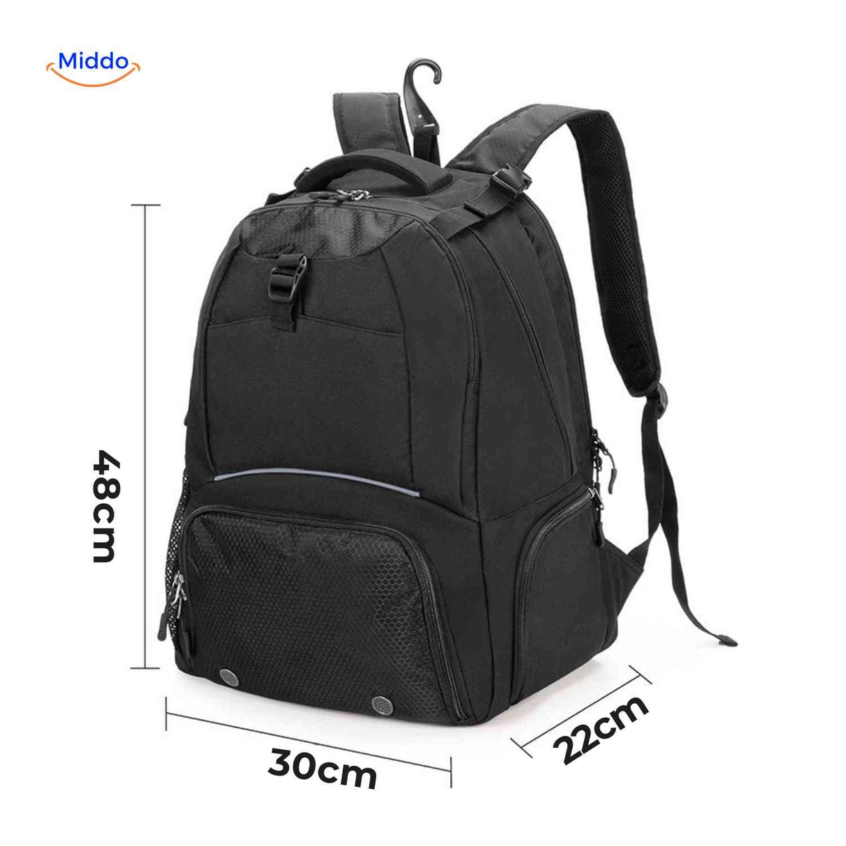 Sportivo Rucksack Rucksack mit offenem Hauptfach