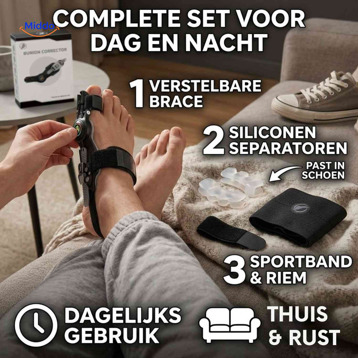 ToeRelief™ Hallux-Valgus-Schiene, Produktansicht 05