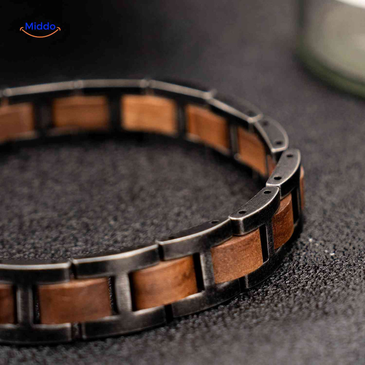 Woodforge Armband - Holzarmband Detailansicht | www.middo.de
