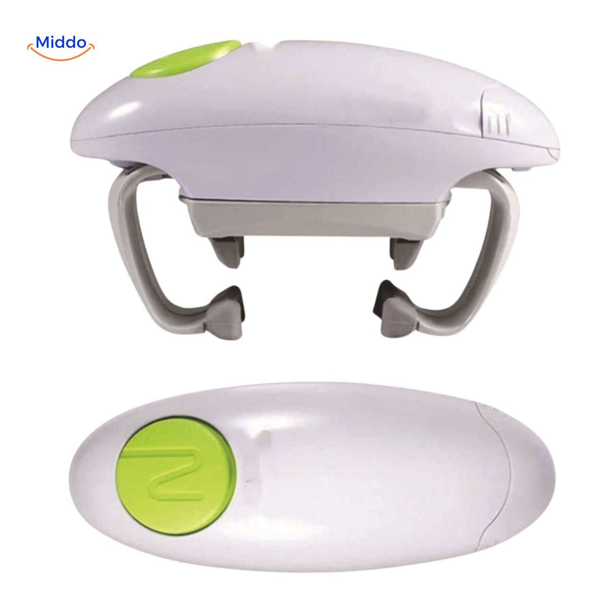 capmate Öffner ergonomisches Design mit grünem Knopf