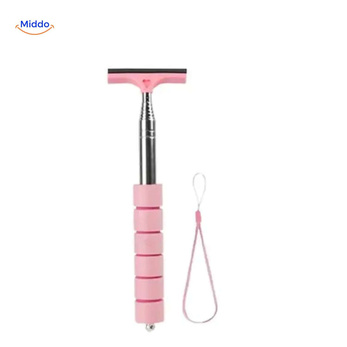clearwipe Autoscheibenreiniger rosa Mini-Trekker mit Schaumstoffgriff und Schlaufe
