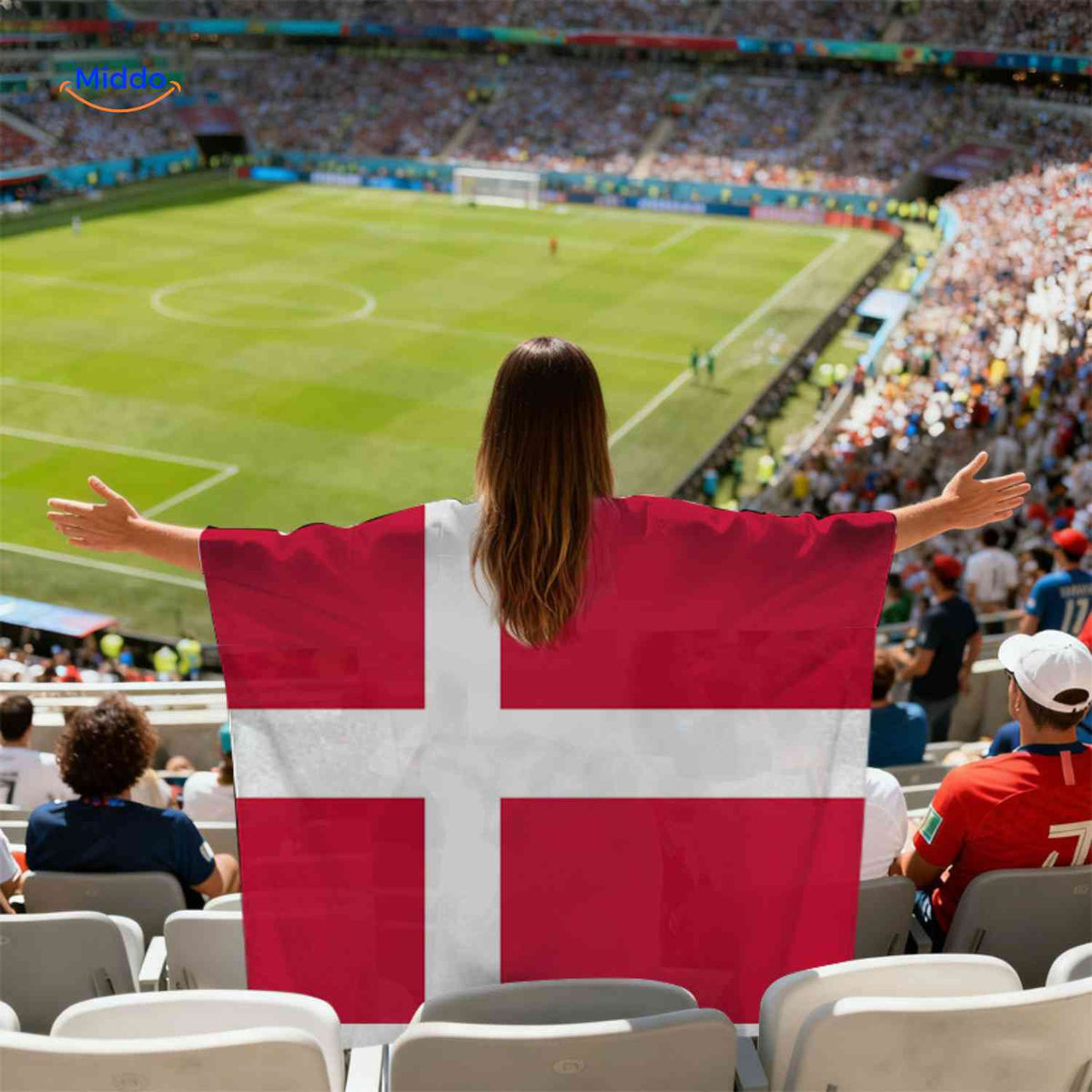 flagora-Cape-Dänemark-Flagge-Cape-Stadion-Fan-www.middo.de