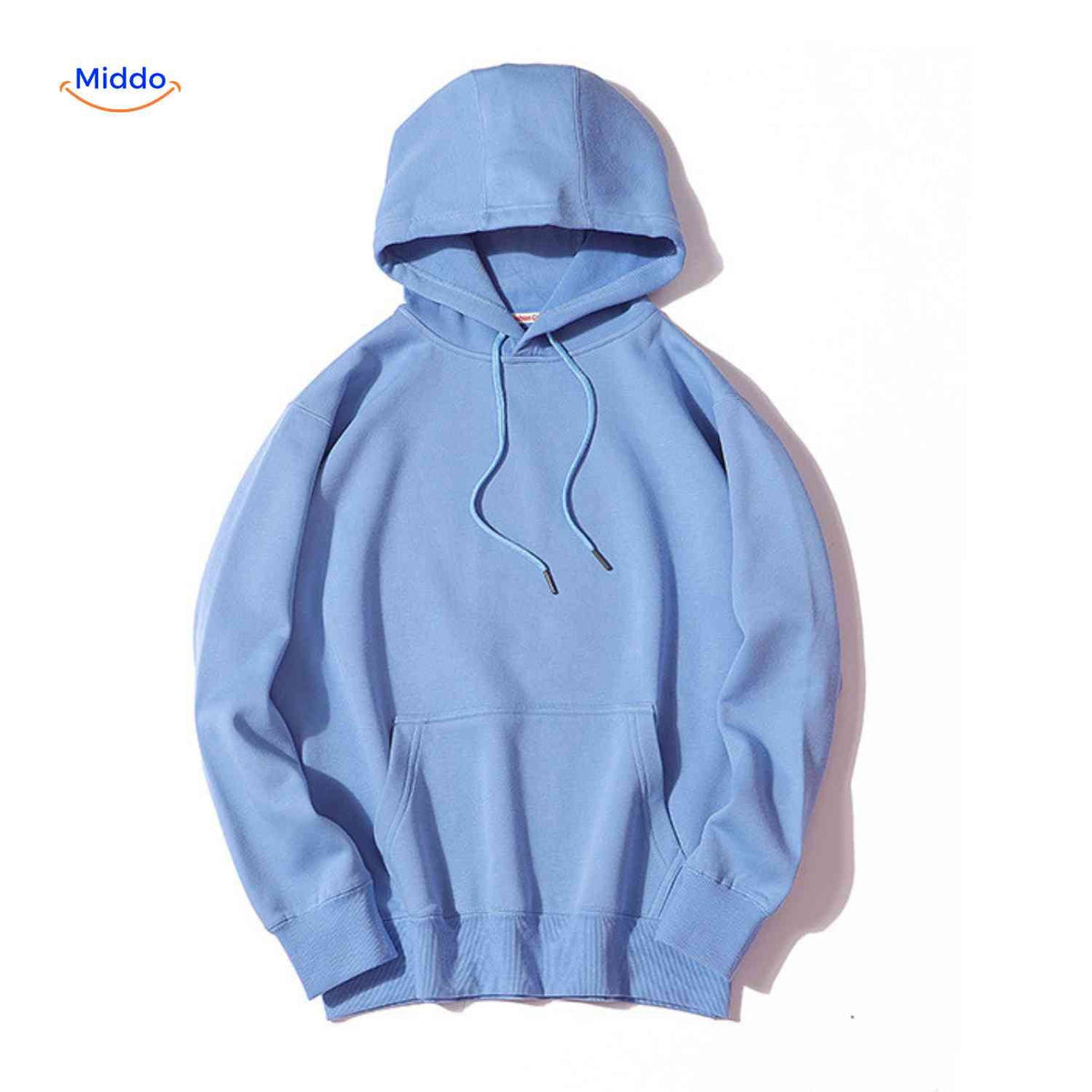 Fleecora Hoodie, schlichter Hoodie mit bequemer Passform