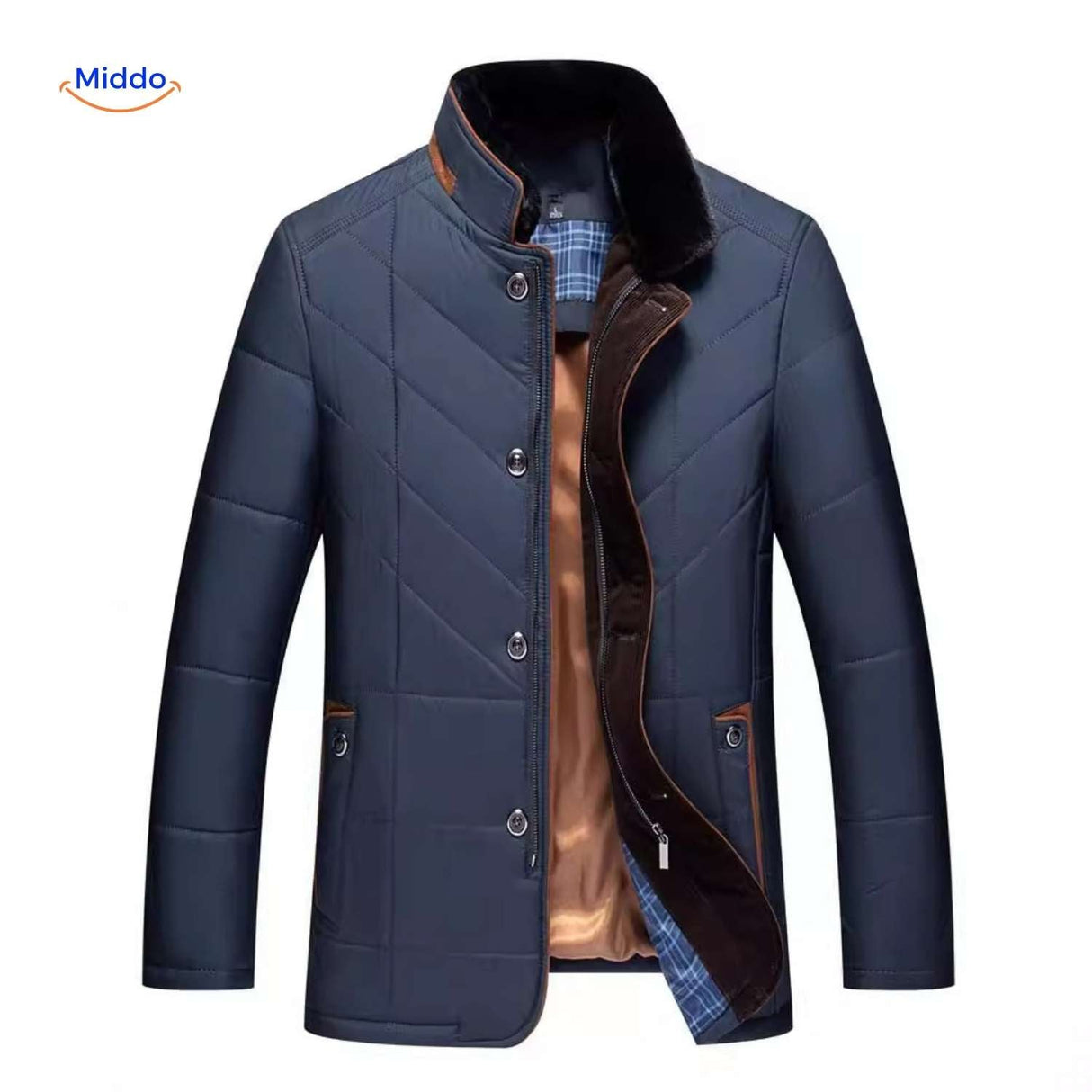 Froston Herrenjacke mit warmem Stehkragen – Jetzt erhältlich auf www.middo.de