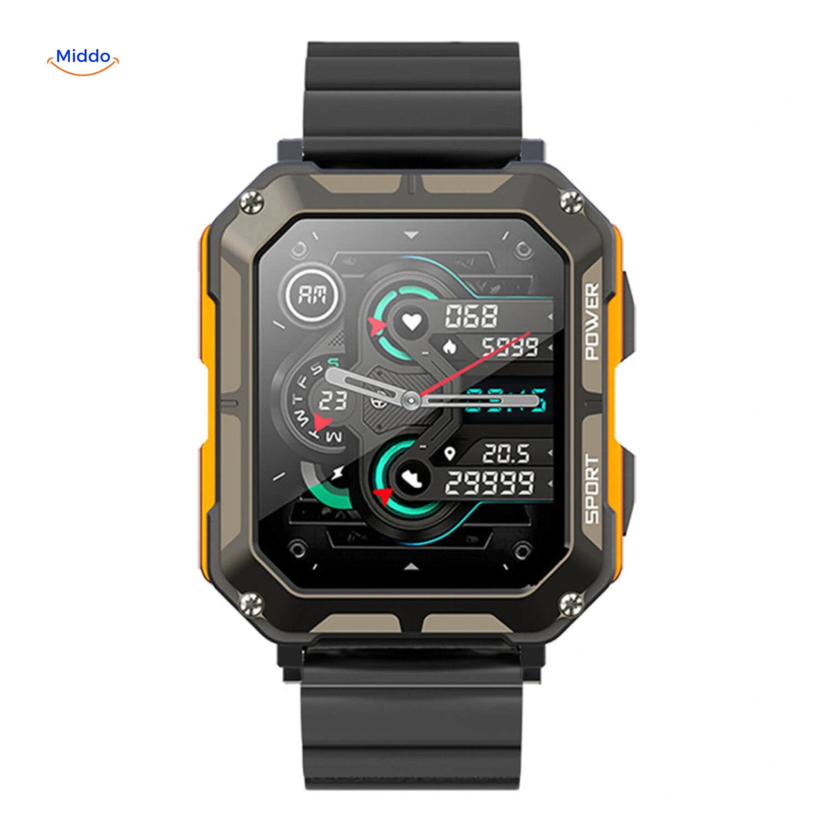 Galaxy Armor™ – Stahl Bamboo · Orange