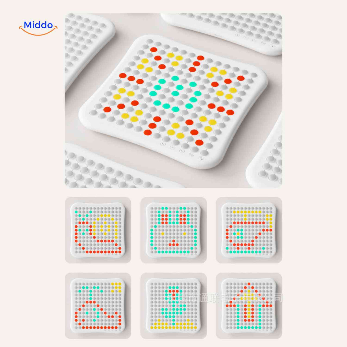 Gobango Spielcomputer – Kreatives LED-Matrix-Board mit mehreren Farbmustern. Besuchen Sie uns auf !