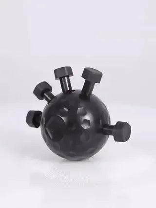 Gripflex Trainer schwarze Massageball mit Multi-Griff für das Muskeltraining