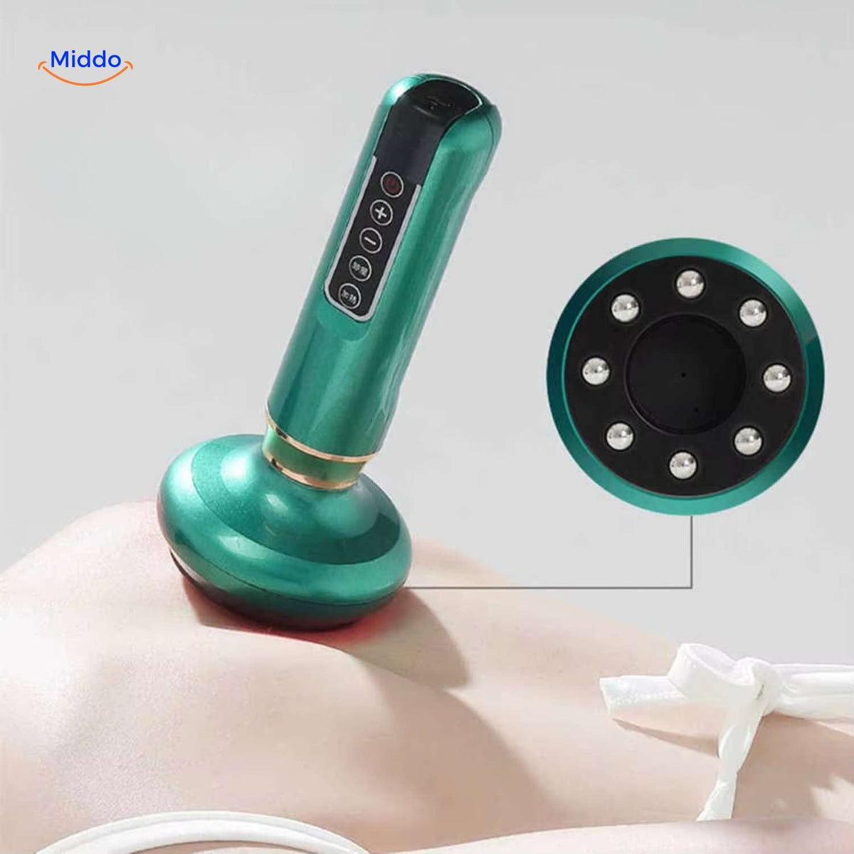 Guashamax Massager Rollenmassage mit Metallkugeln für die Körperpflege