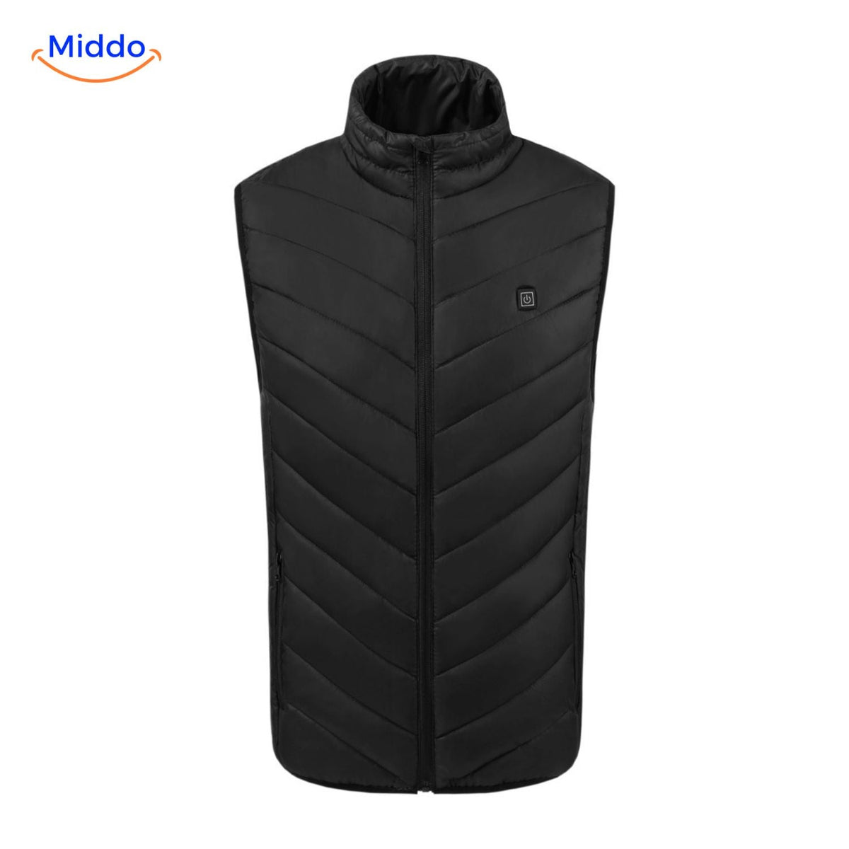 heatguard beheizte Körperwärmer Basic Schwarz