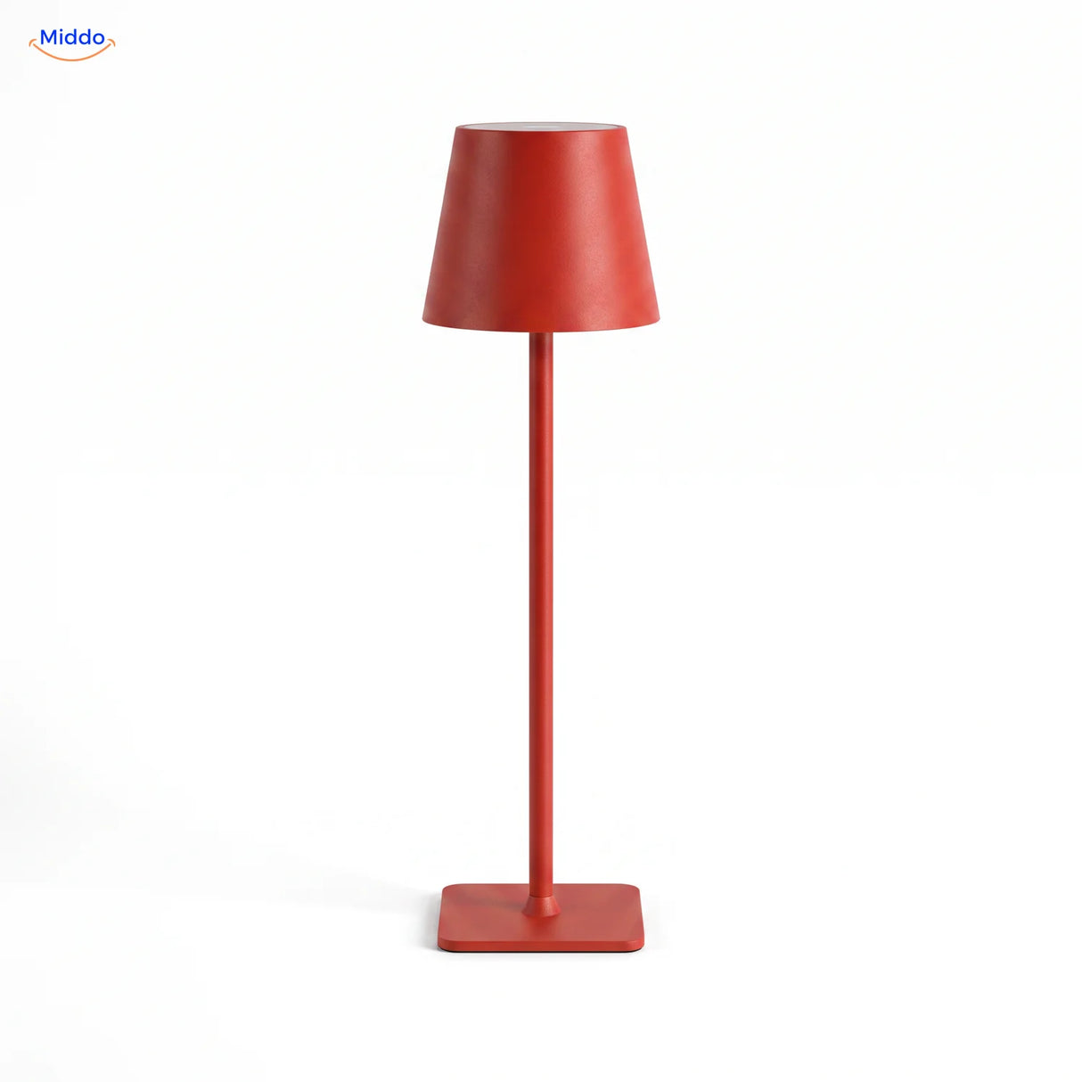 Lumiset Akku-Tischlampe rot dimmbar