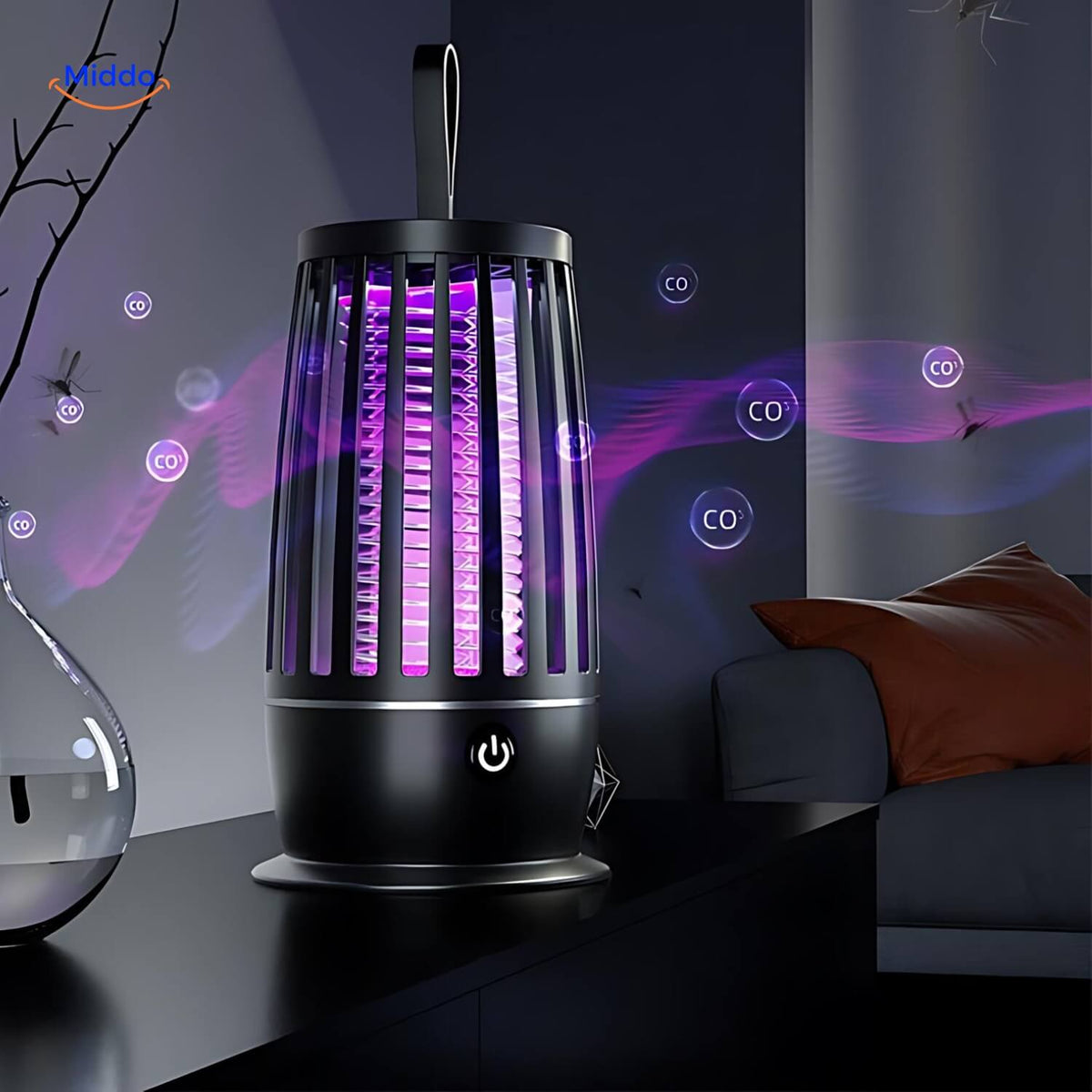 Lumizap™ Elektrischer UV-Insektenvernichter mit USB Modernes Design im Angebot