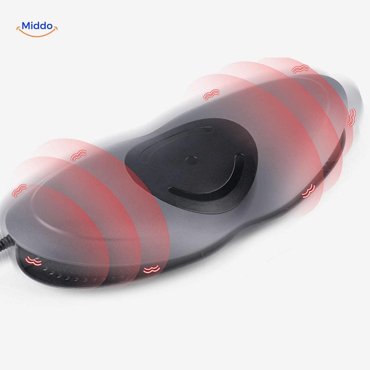 Relaxacore Massagegerät mit dynamischer Vibrationsfunktion zur Linderung von Rückenschmerzen