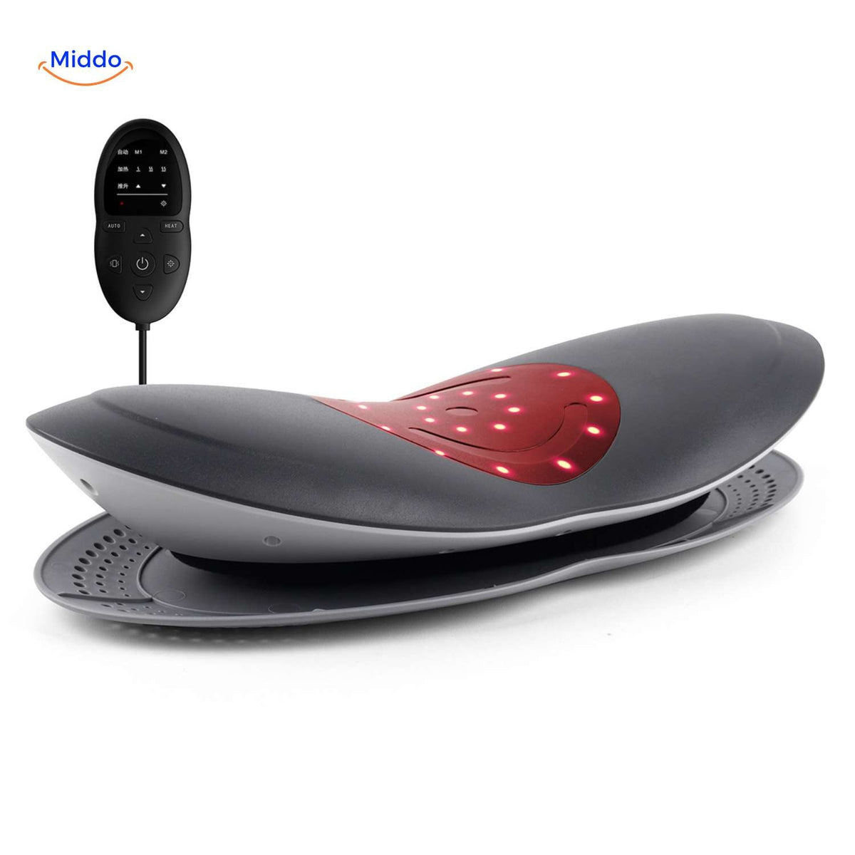 relaxacore Massager Rotlicht und ergonomische Form für den täglichen Gebrauch