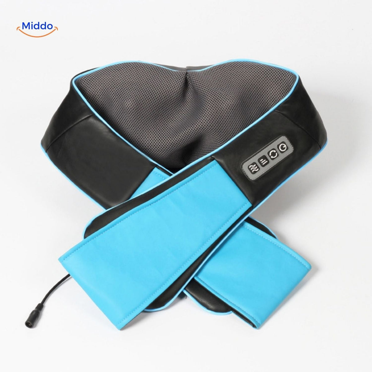 relaxpro Massagegerät Blau und Schwarz Massageband