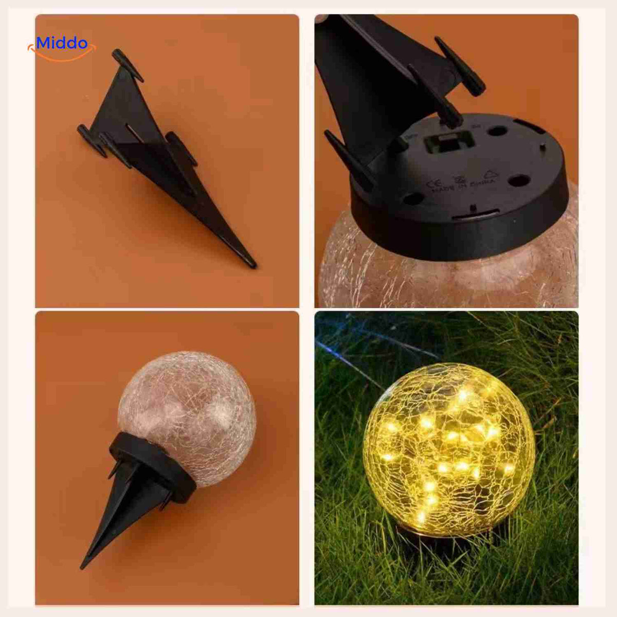 solvion lampe einfache montage für außenbeleuchtung