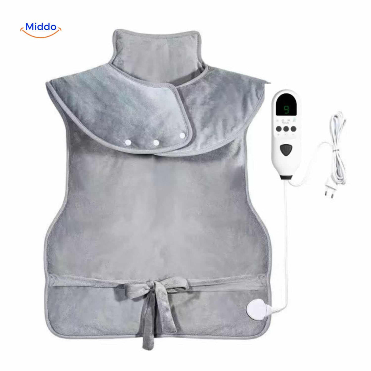 Thermo Relax Heizkissen mit Display und Steuerung – www.middo.de