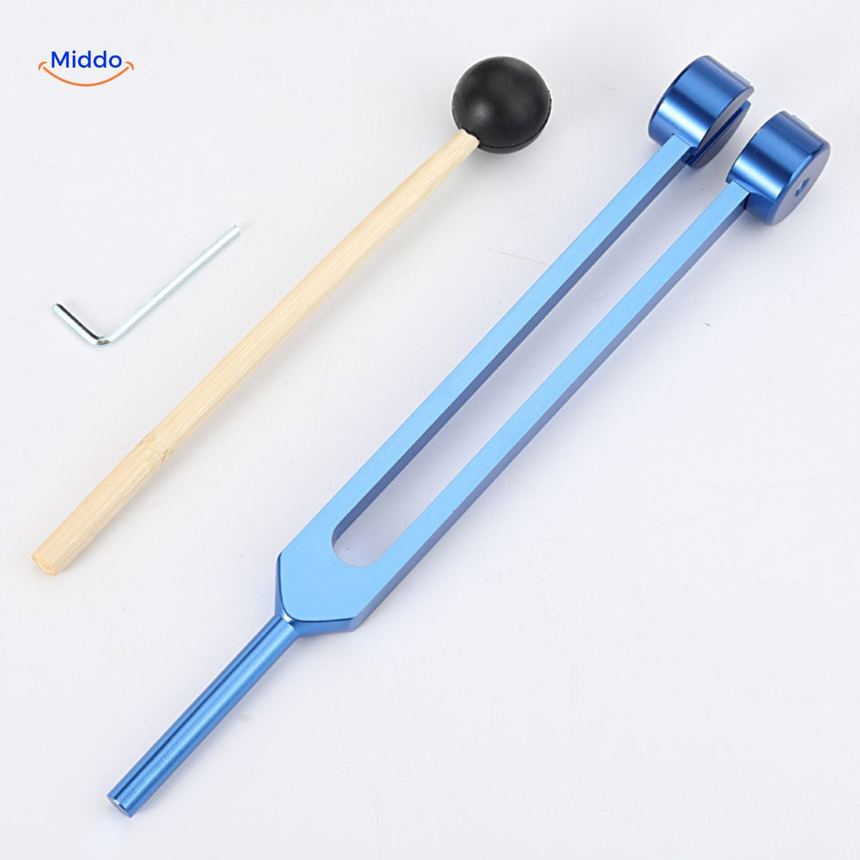 vibecleantm Heilungs-Stimmgabel Set Blau