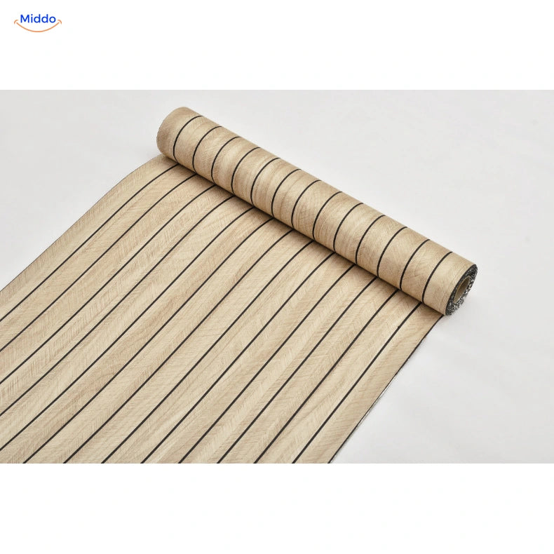 Woodline selbstklebende PVC-Wandpaneele – Helle Eiche – GS002