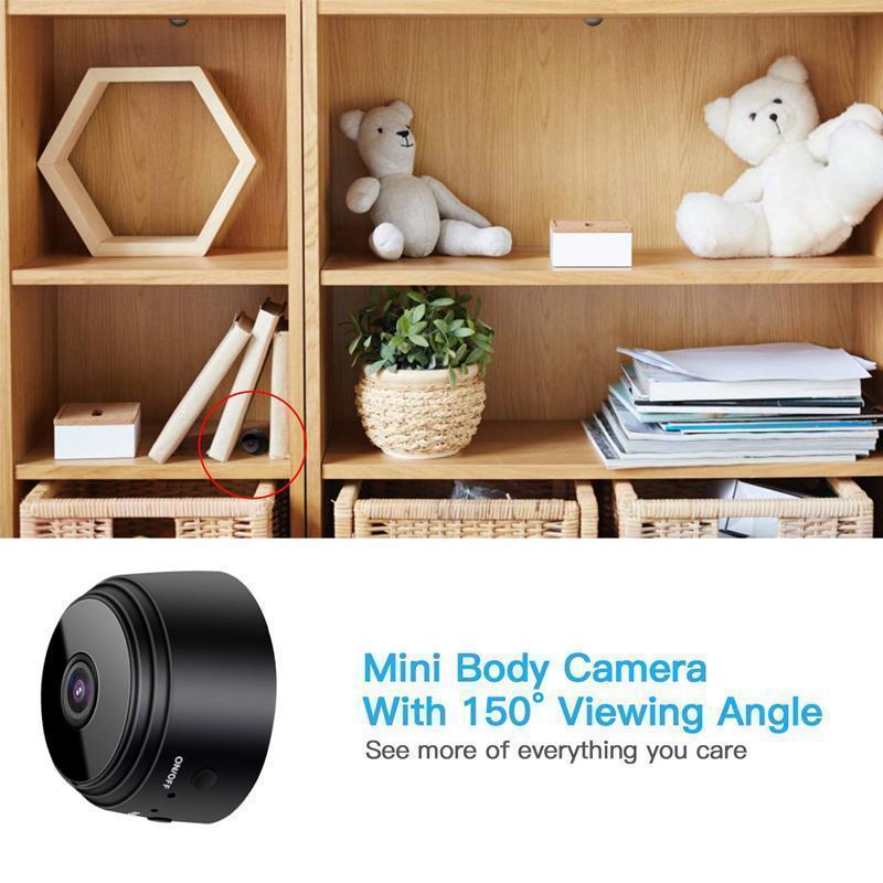 1080p WiFi Mini Kamera - Schütze dein Zuhause Immer und Überall