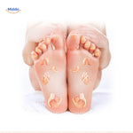 Acupunktur-Punkte Socken Fußtherapie Akupressur www.middo.de