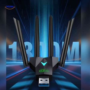 AeroLink WLAN-Adapter zur Signalverstärkung für PC-Verbindung | www.middo.de