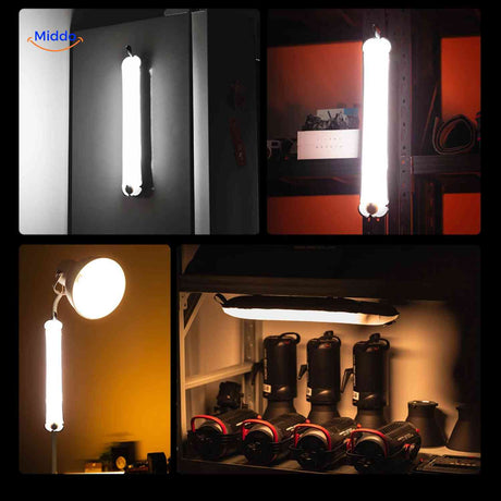Aerolux Lampe mit Mehrfachmontage LED Röhrenlampe www.middo.de