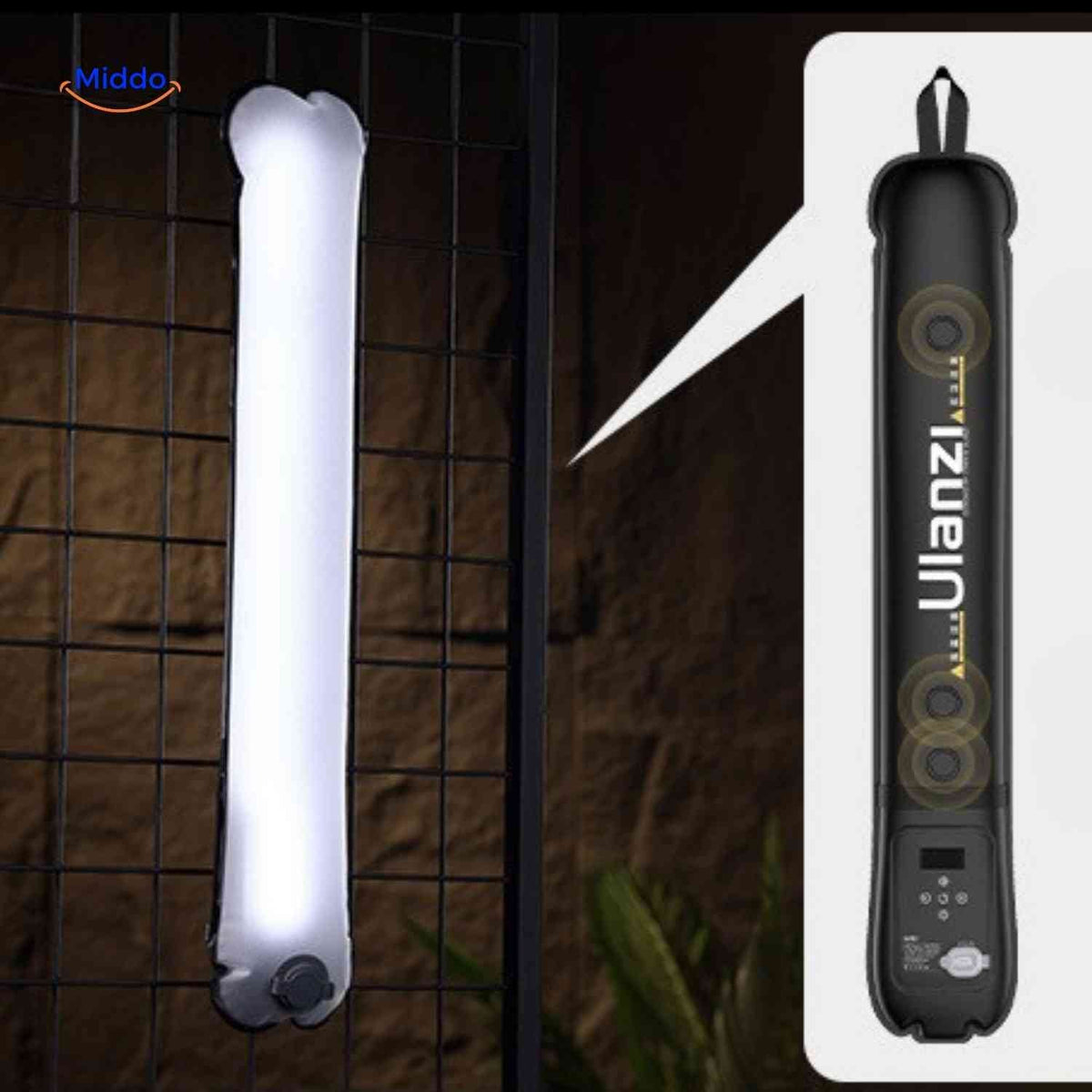 Aerolux Lampe – wasserdichte LED-Tischlampe für den Außenbereich www.middo.de