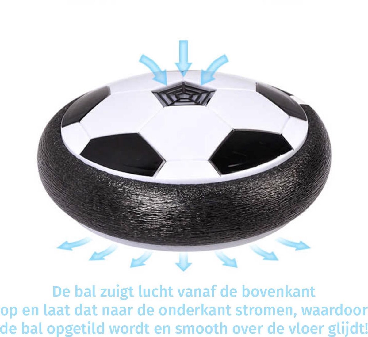 Play AirBall™ - Der schwebende Fußball für drinnen mit weichem Stoßrand!