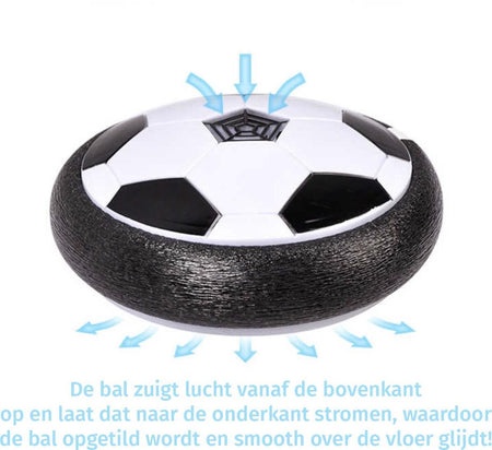 Play AirBall™ - Der schwebende Fußball für drinnen mit weichem Stoßrand!