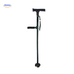 AluCare Stick gefaltet und im aufrechten Zustand www.middo.nl