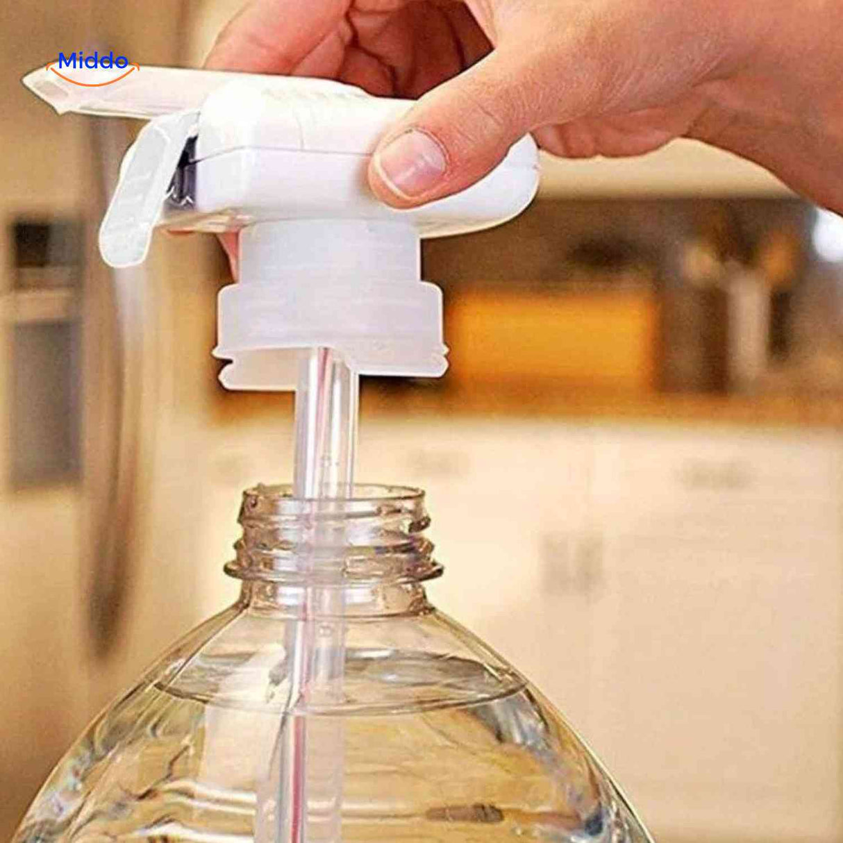 Aquapress Wasserpumpe elektrischer Wasserspender für große Flaschen, leichtes Ausgießen
