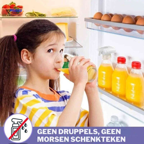 Aquapress Wasserpumpe kinderfreundlicher Getränkespender, kein Tropfen, kein Verschütten